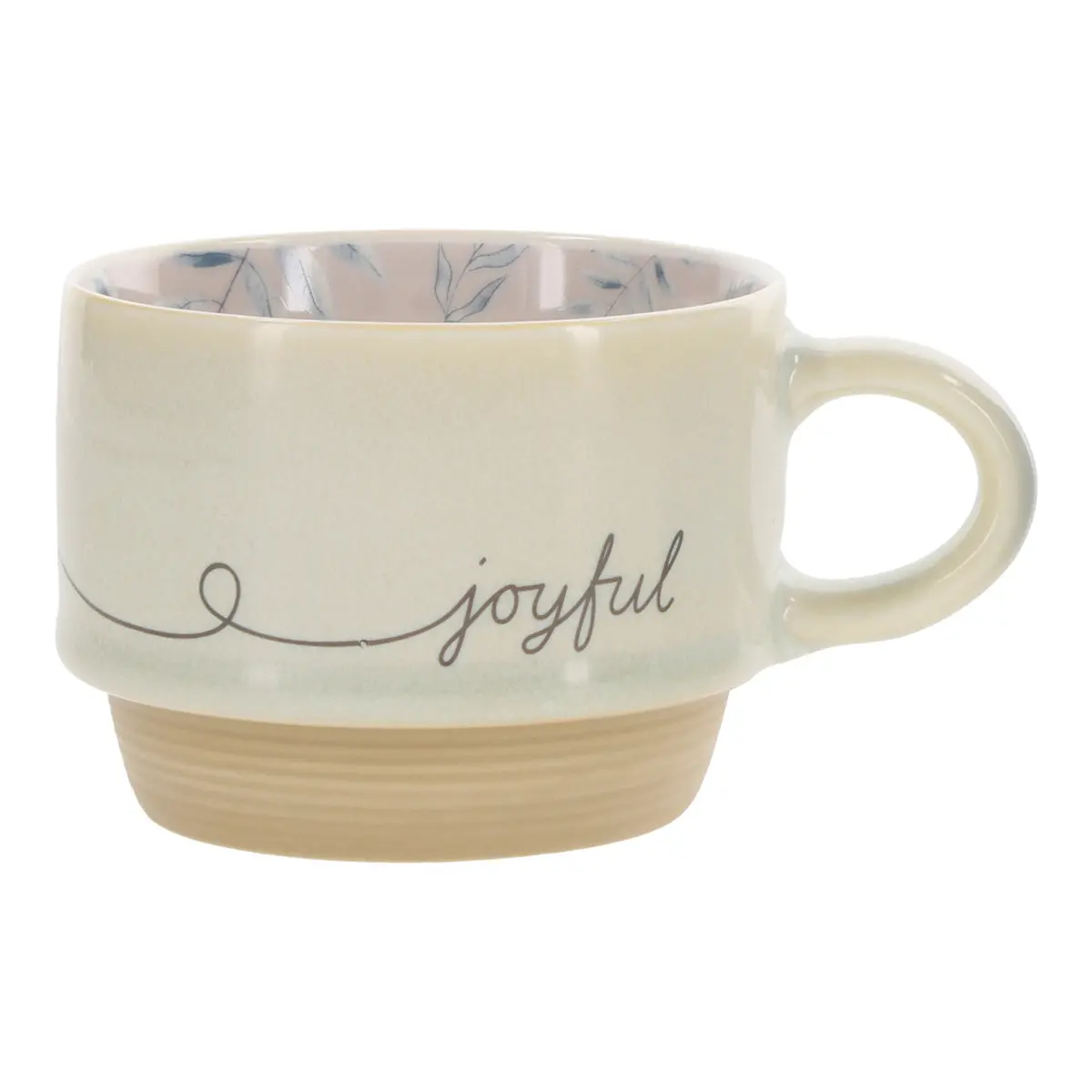 Joyful Stackable Ceramic Mug 1