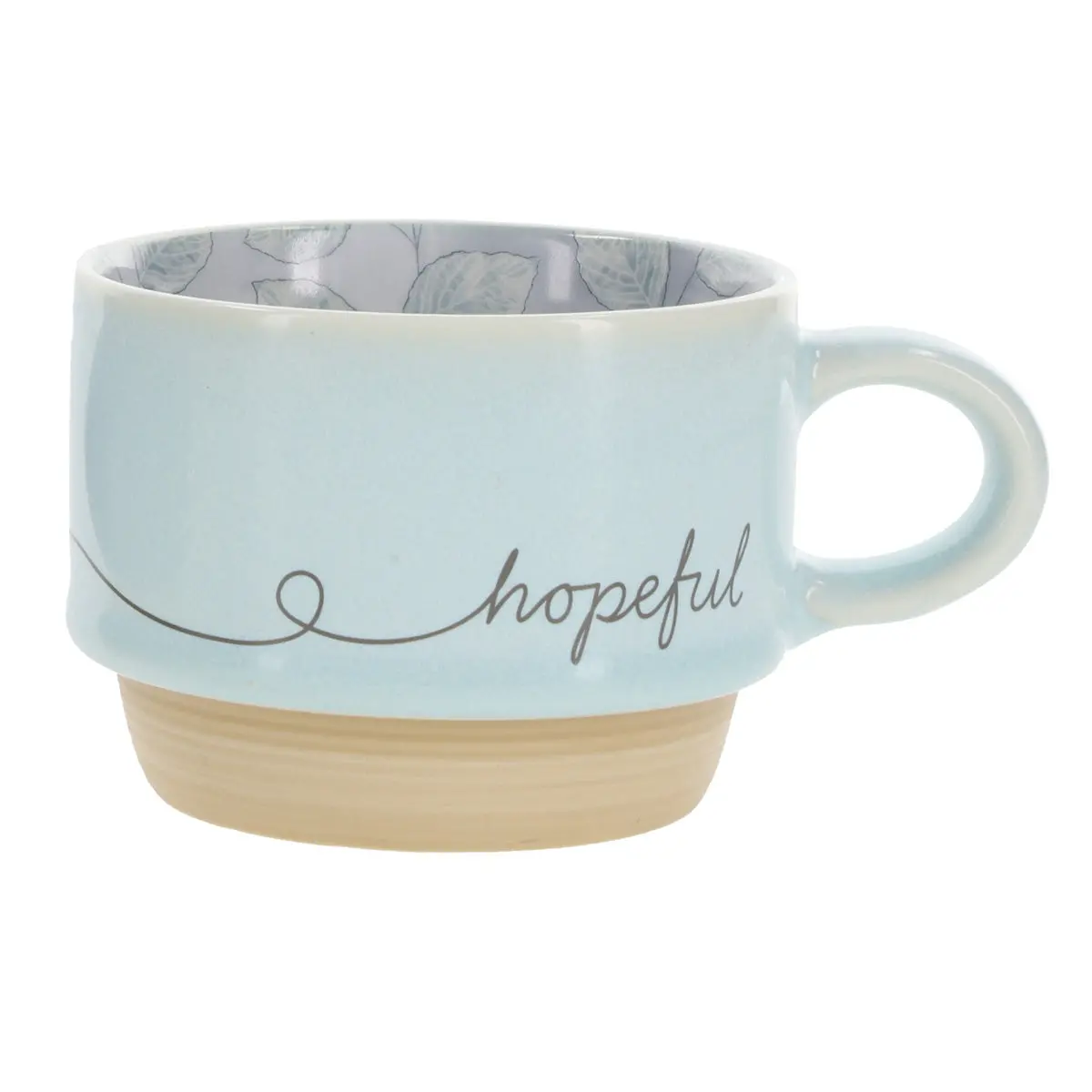 Hopeful Stackable Ceramic Mug 1