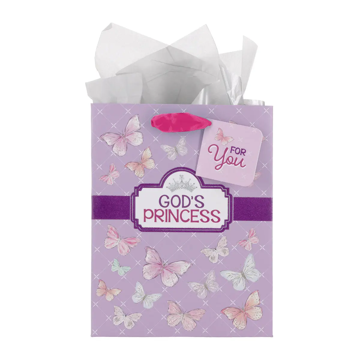 God's Princess Medium Gift Bag With Gift Tag 1