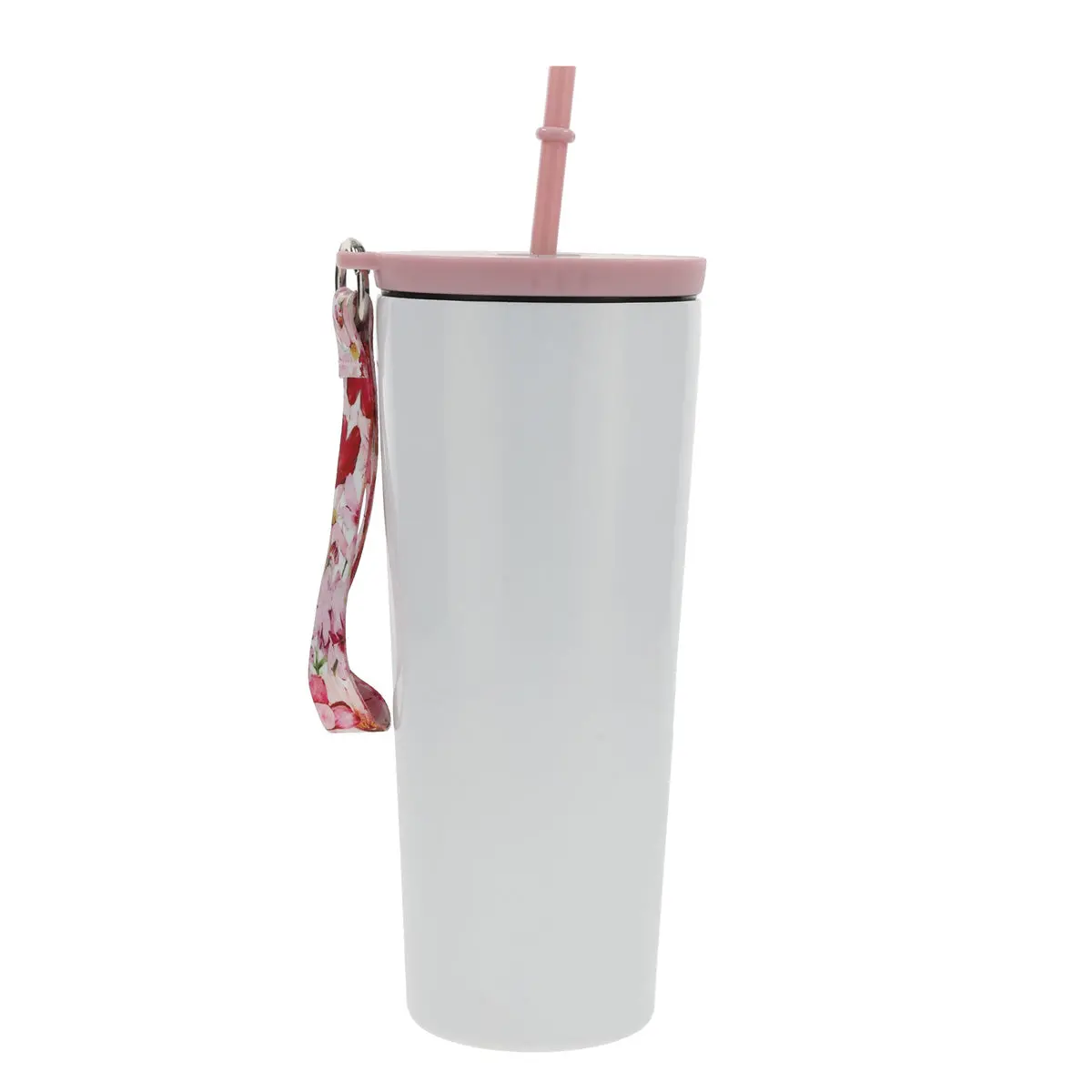 Love Is Patient, Love Is Kind Stainless Steel Travel Mug With Straw 2