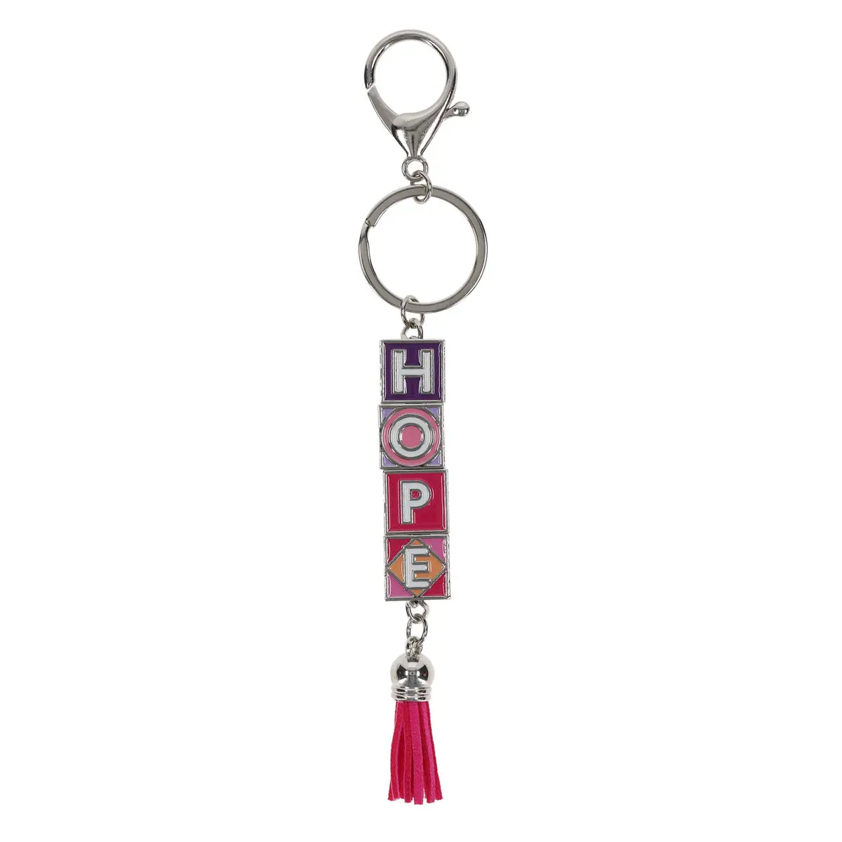Hope Metal Cube Keychain 1
