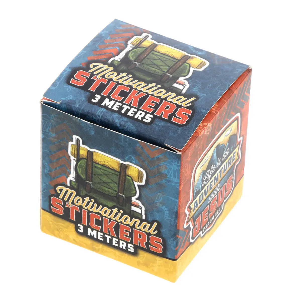 Adventure With Jesus Motivational Sticker Roll 1