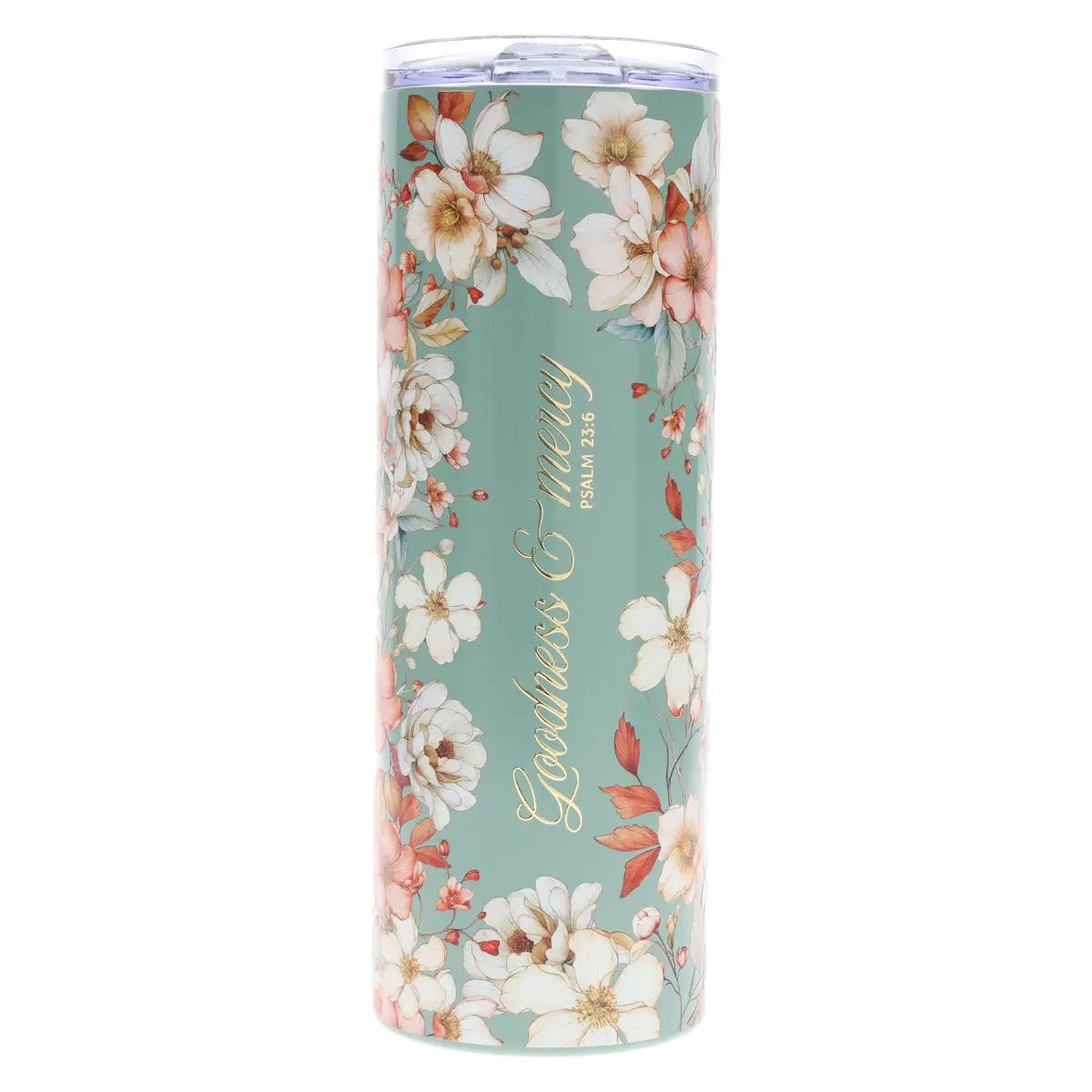 Goodness & Mercy Stainless Steel Travel Mug 1