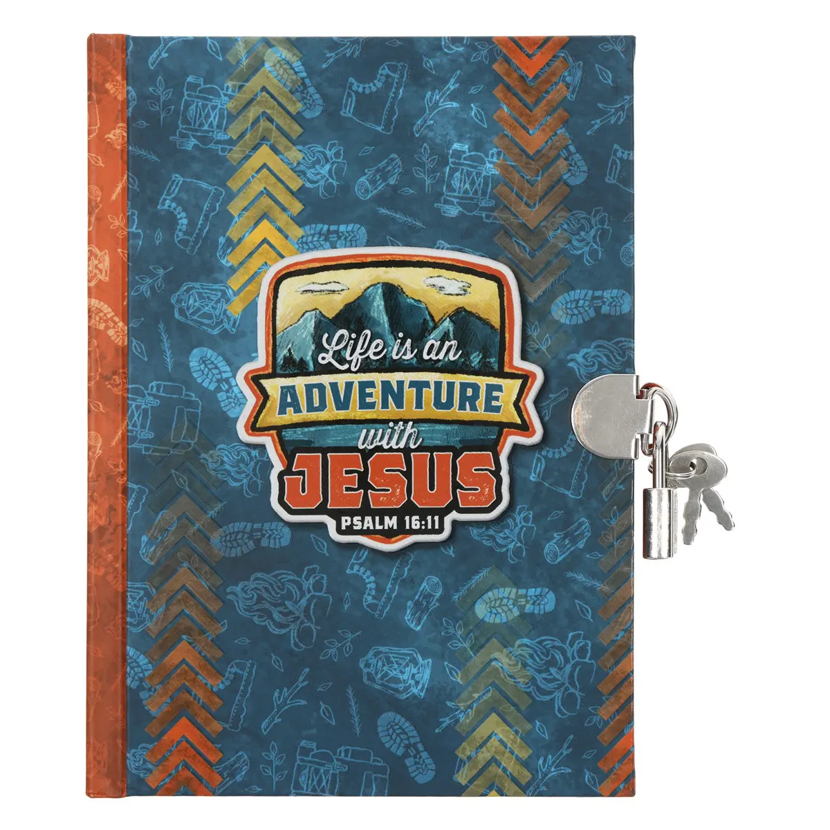 Life Is An Adventure With Jesus Hardcover Secret Diary With A Lock And Key 1