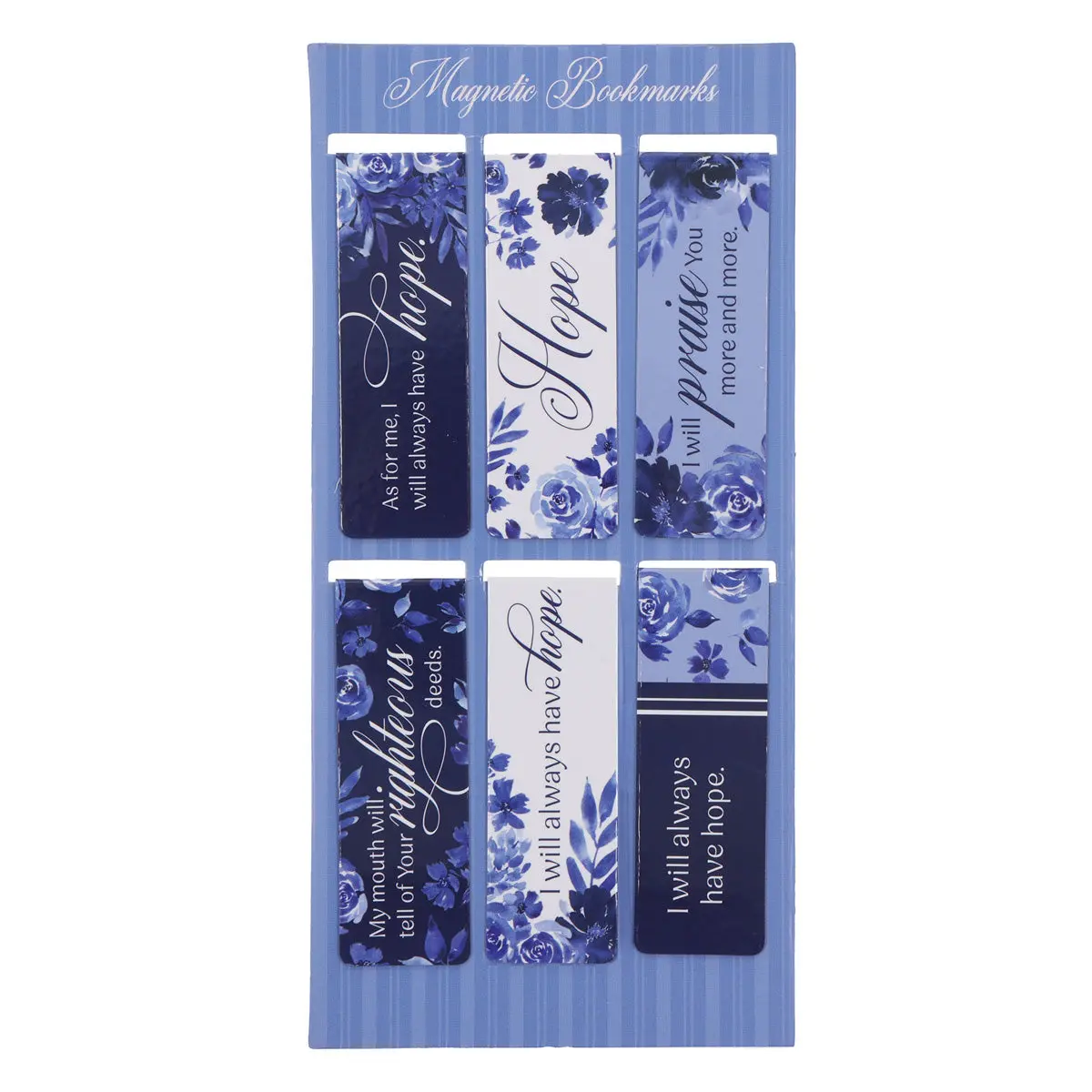 Hope Six-Piece Magnetic Bookmark Set 1