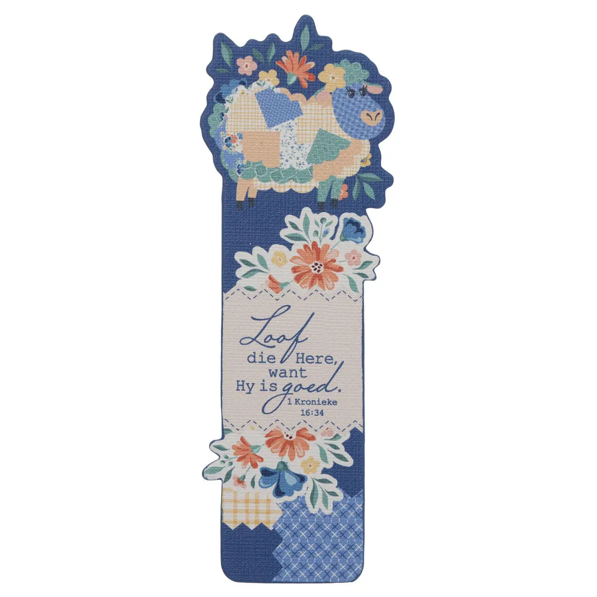 Loof Die Here, Want Hy Is Goed Afrikaans Faux Leather Bookmark 1