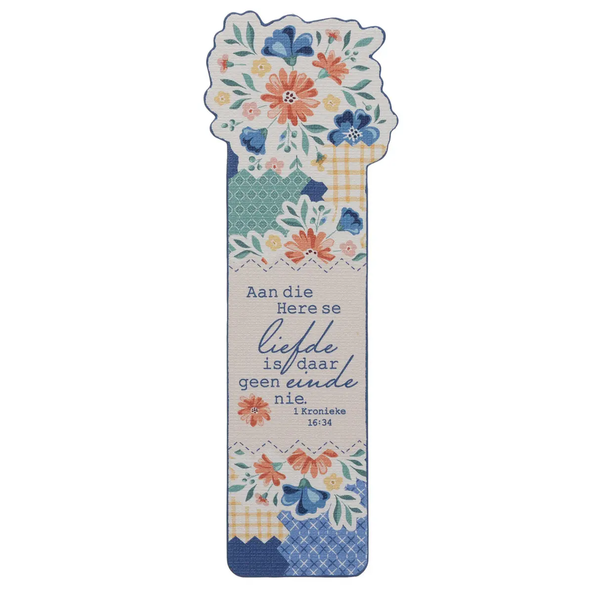 Aan Die Here Se Liefde Is Daar Geen Einde Nie Afrikaans Faux Leather Bookmark 1