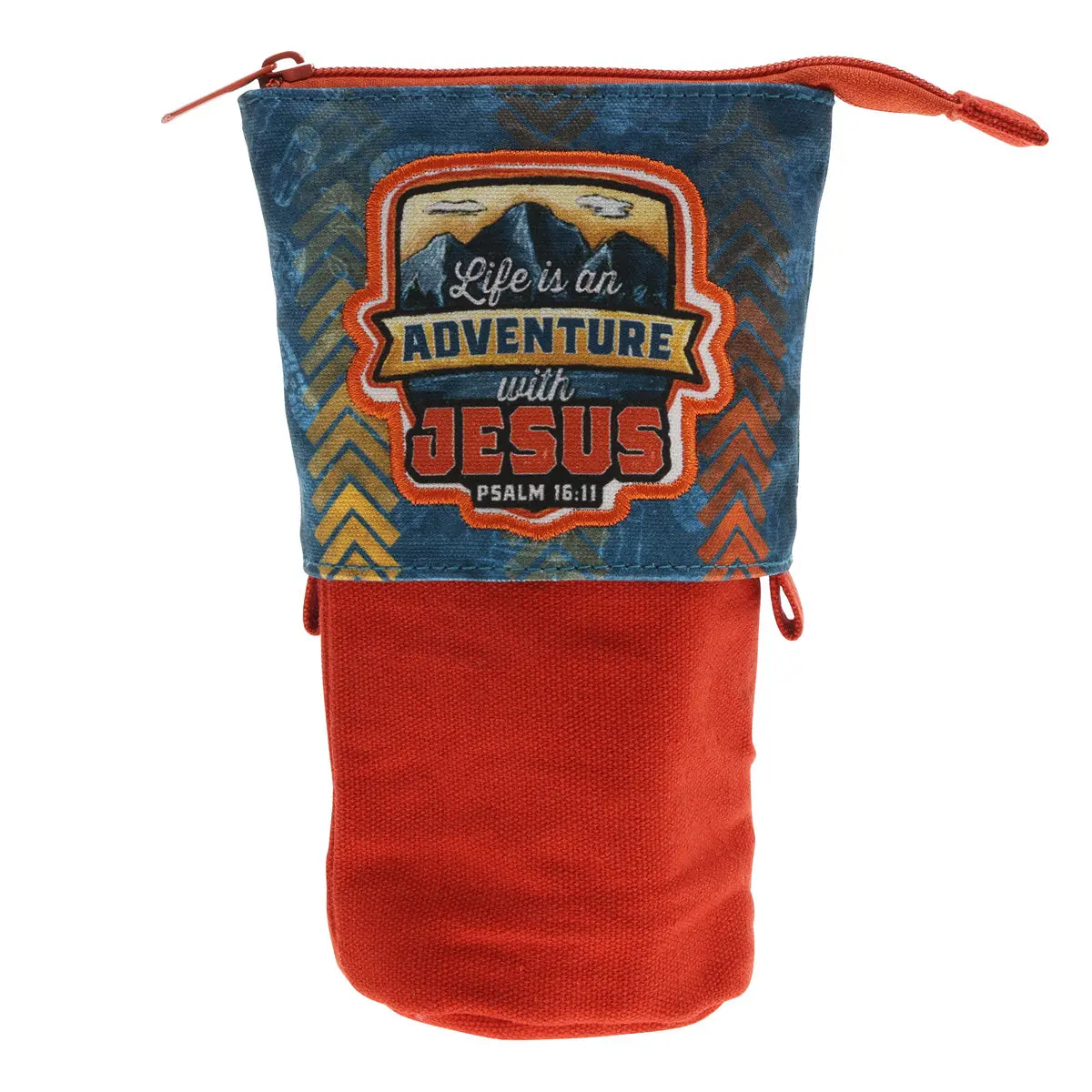 Life Is An Adventure With Jesus Pop Up Pencil Case 1