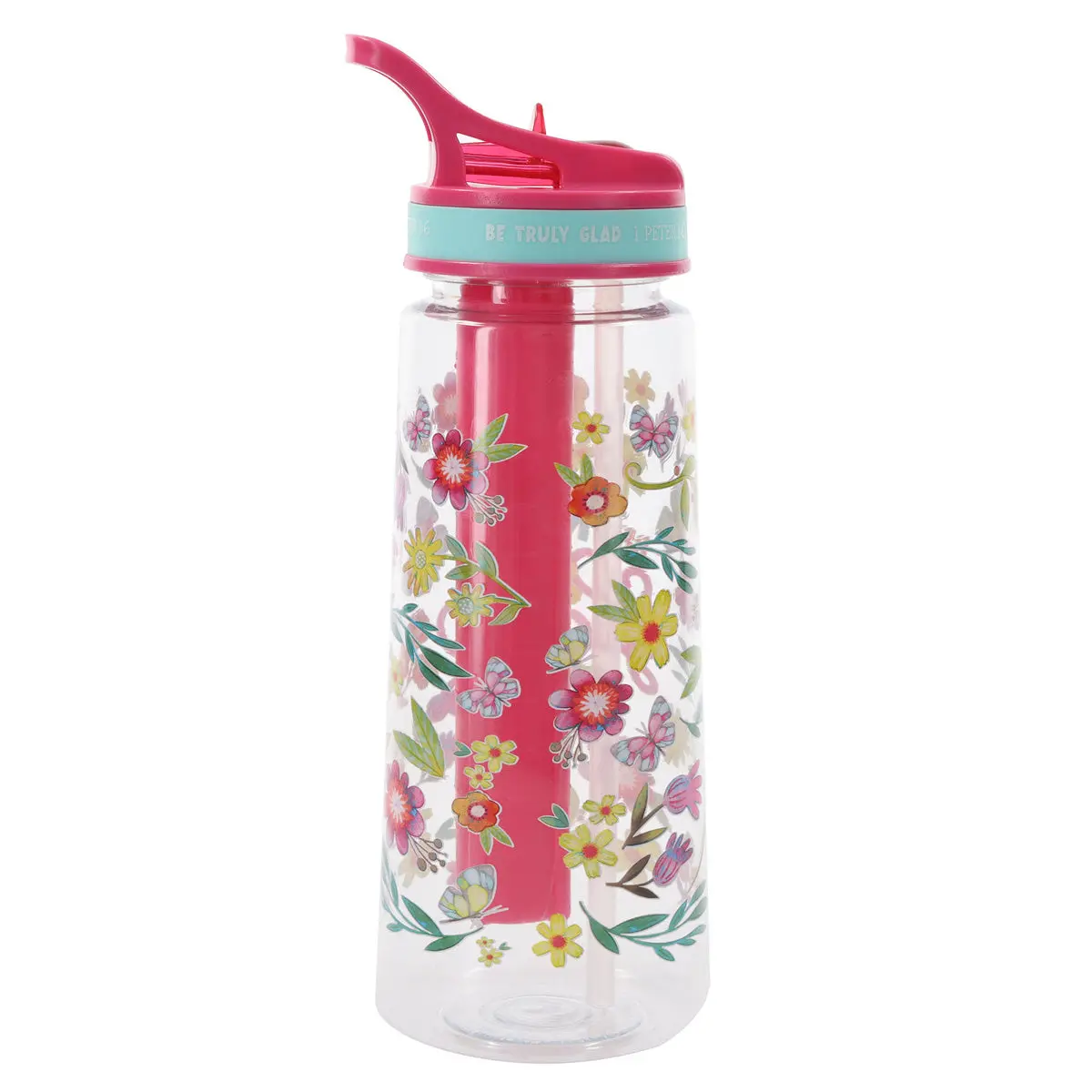 Be Truly Glad Plastic Water Bottle 2