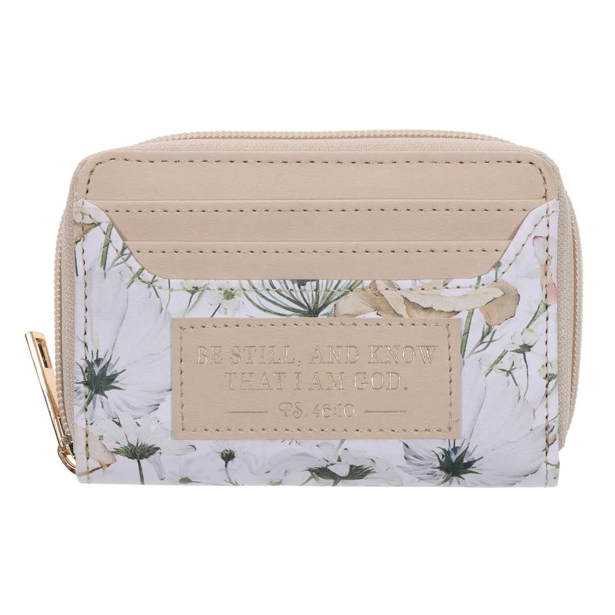 Be Still And Know That I Am God Faux Leather Woman's Wallet 1