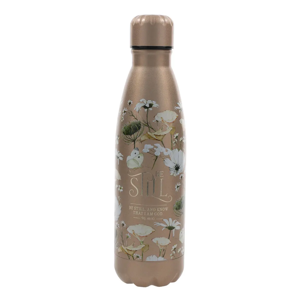 Be Still Stainless Steel Water Bottle 1
