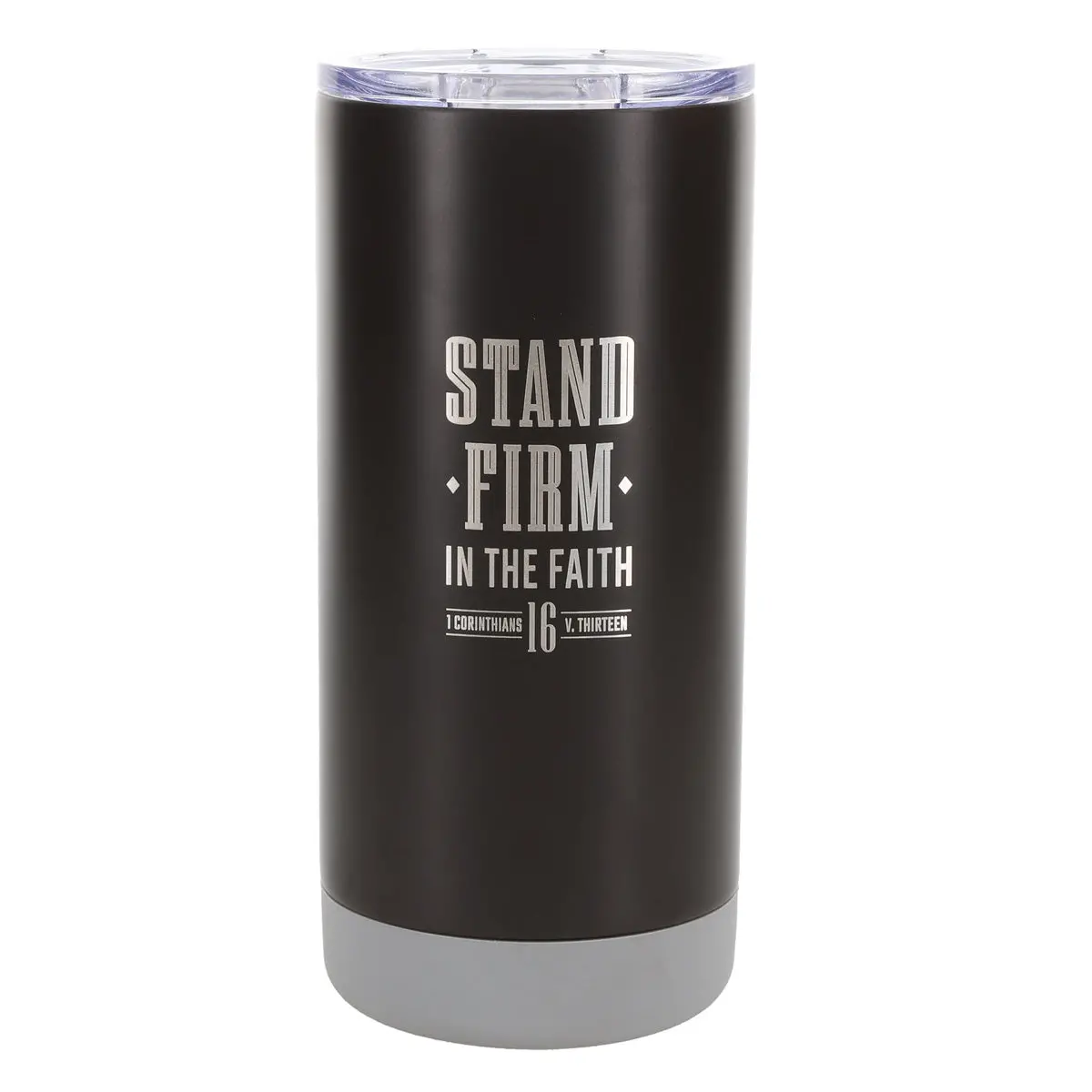 Stand Firm In The Faith Stainless Steel Travel Mug 1