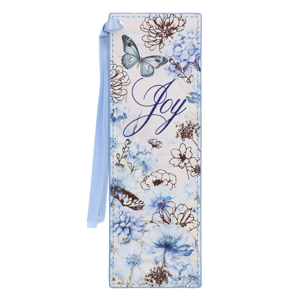 Joy Faux Leather Bookmark 1