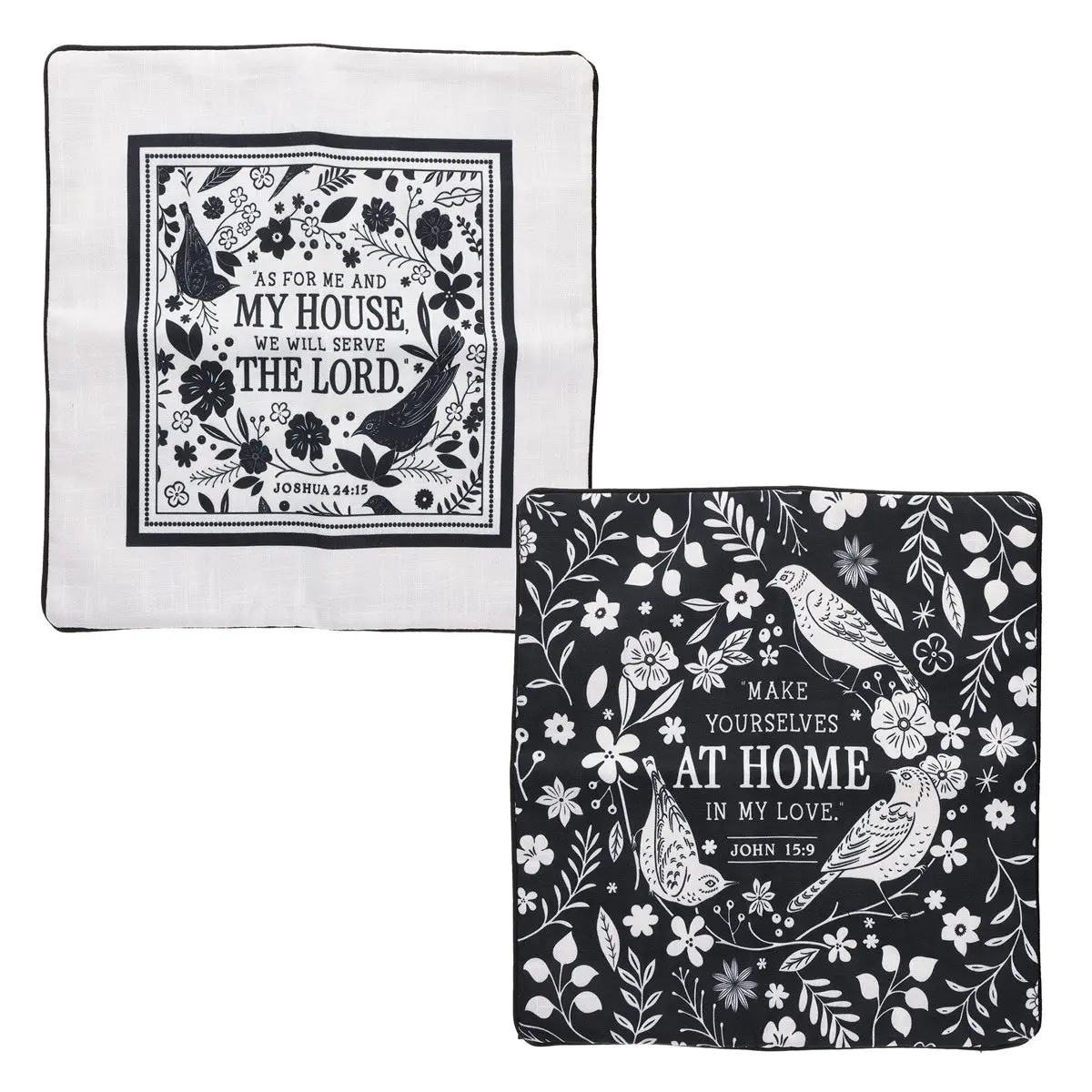 As For Me And My House, We Will Serve The Lord Two-Piece Pillow Case Set 1