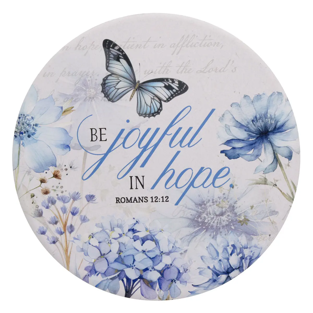 Be Joyful In Hope Ceramic Trivet 1