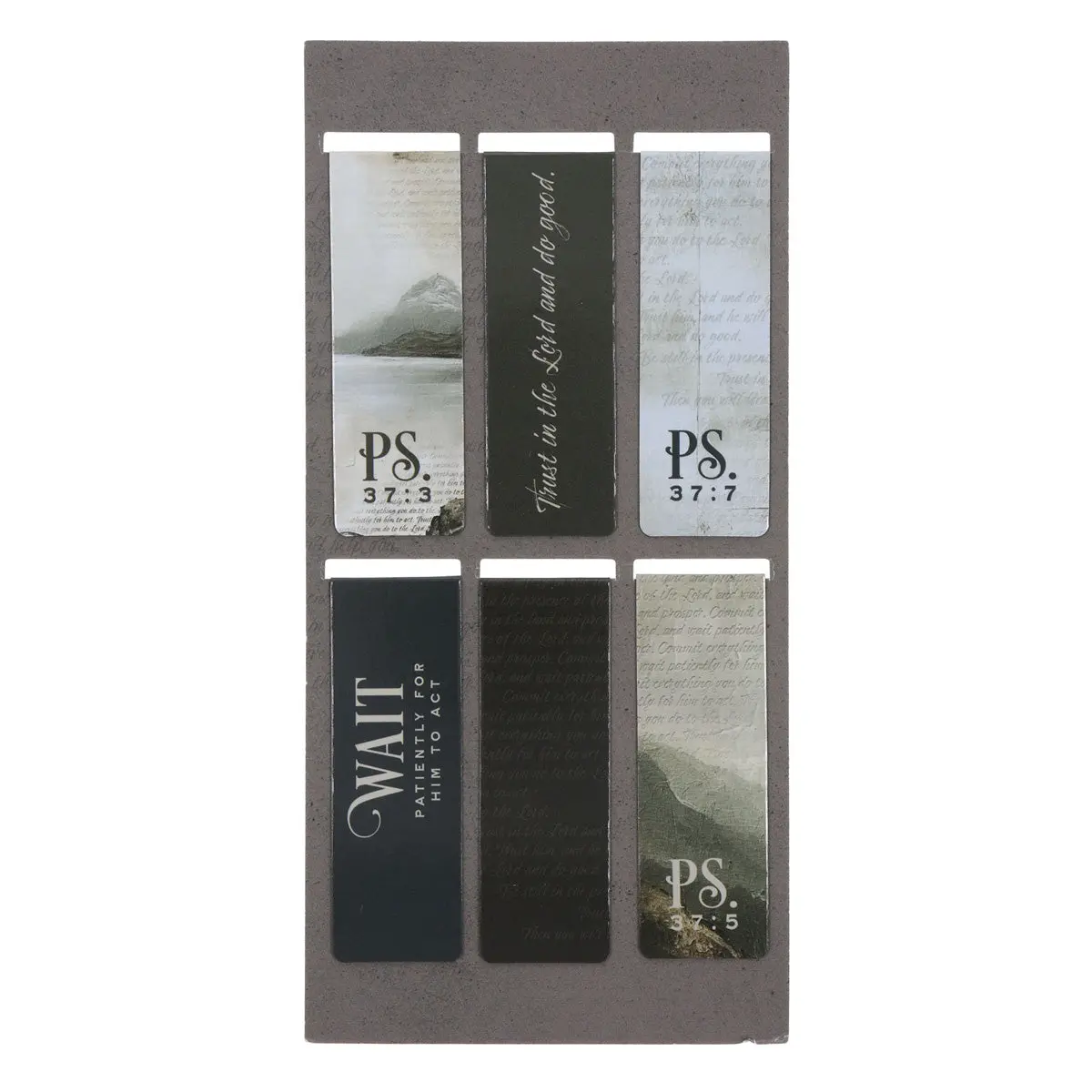 Be Still Six-Piece Magnetic Bookmark Set 2
