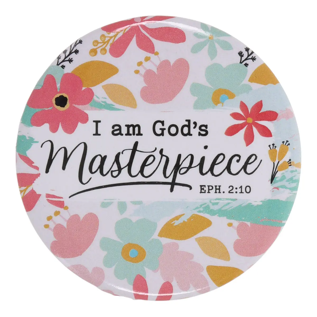 I Am God's Masterpiece Pocket Mirror 1