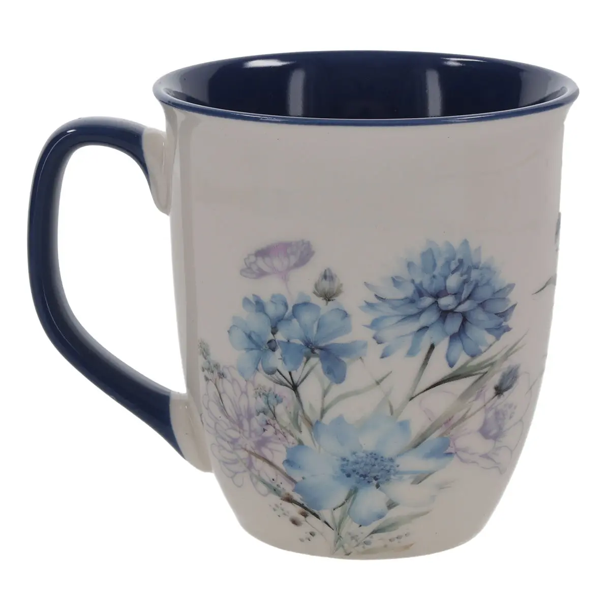 Hope Ceramic Mug With Blue Interior 2