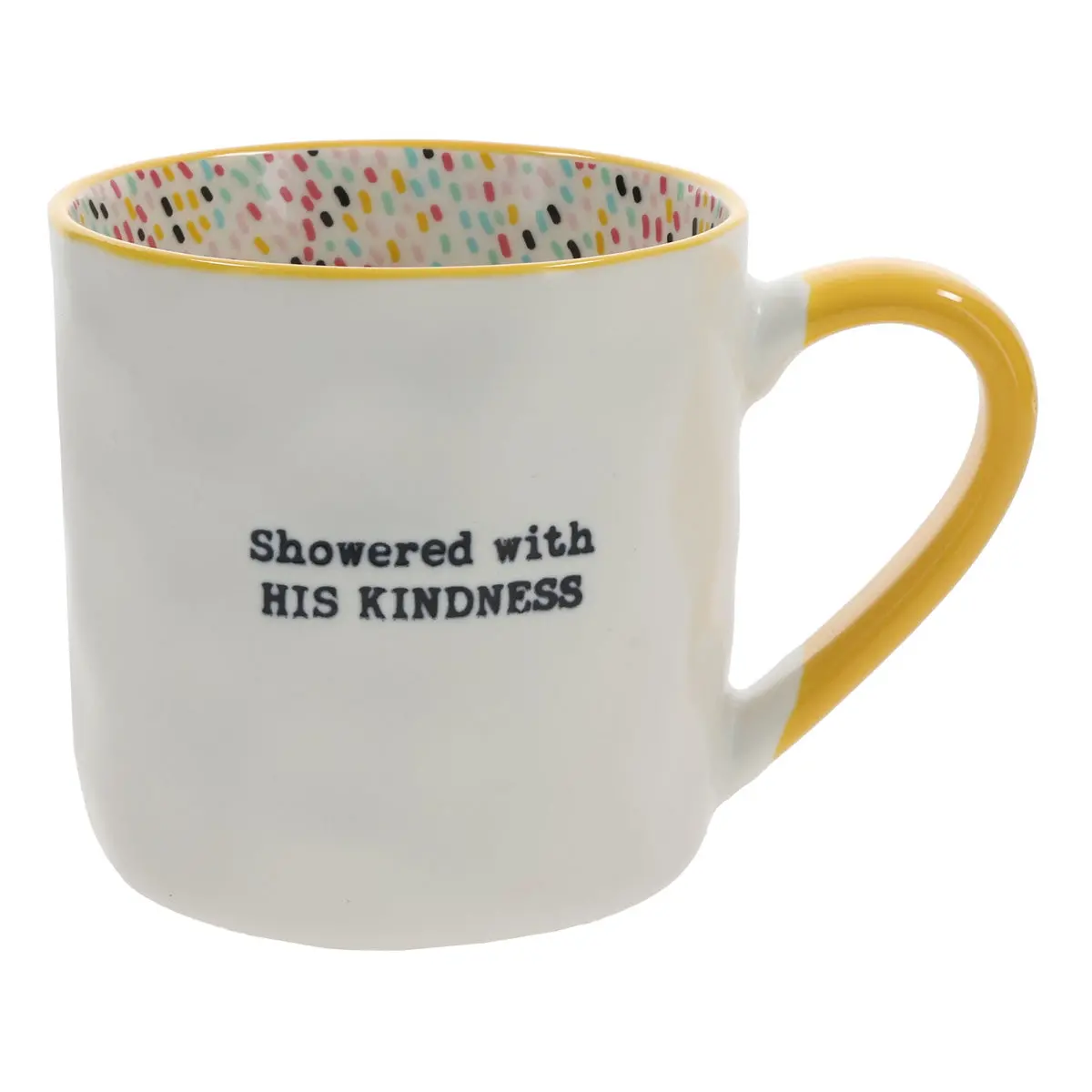 Showered With His Kindness Ceramic Mug 1