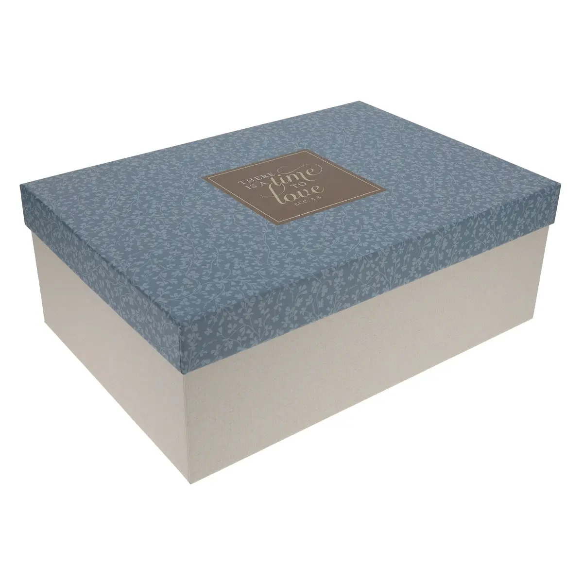 There Is A Time To Love Medium Stackable Gift Box 1