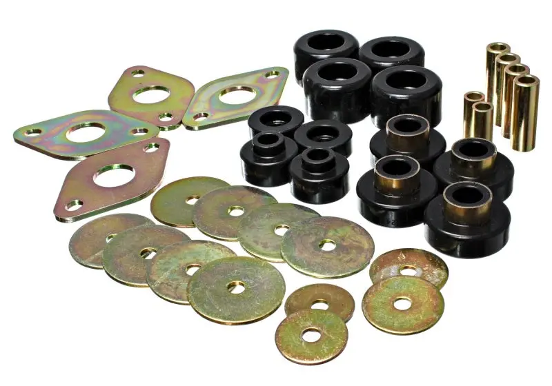 Energy Suspension Black Body Mount Kit – Compatible With Regular & Double Cab Trucks 1