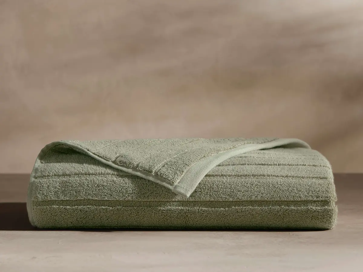 Ribbed Turkish Bath Towel 1
