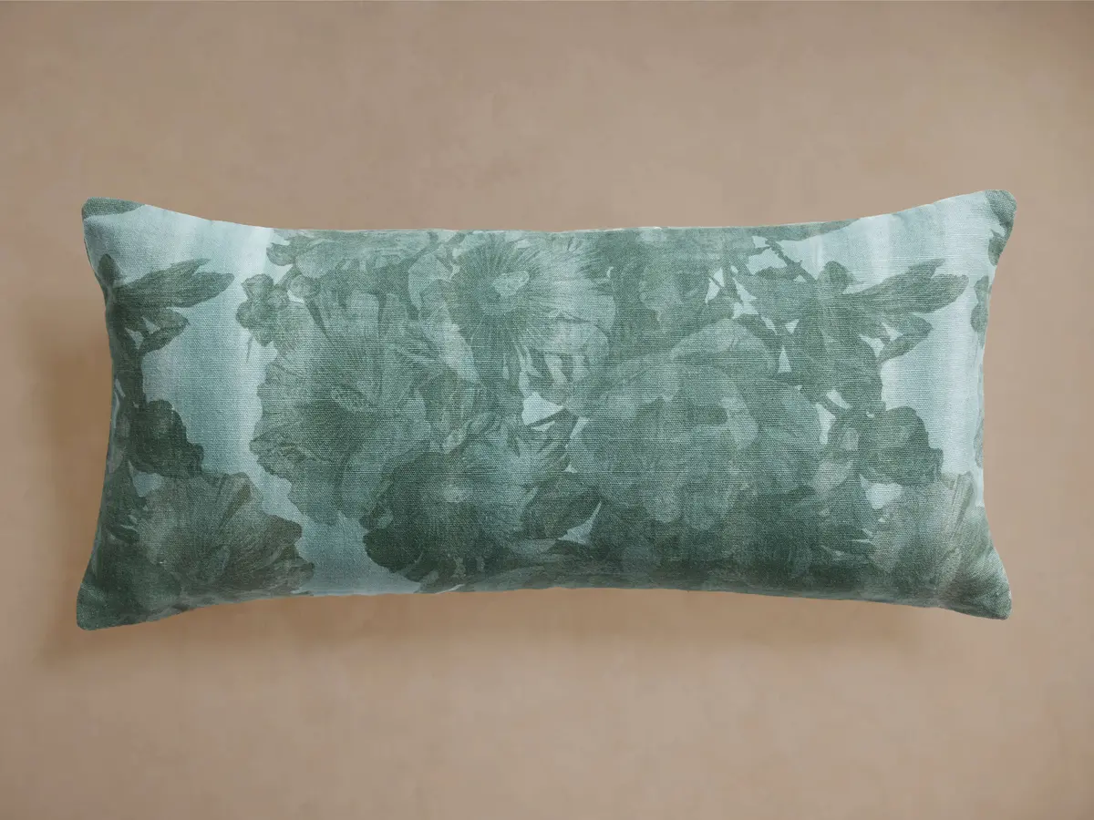 Amanda Lumbar Pillow In Sage 1