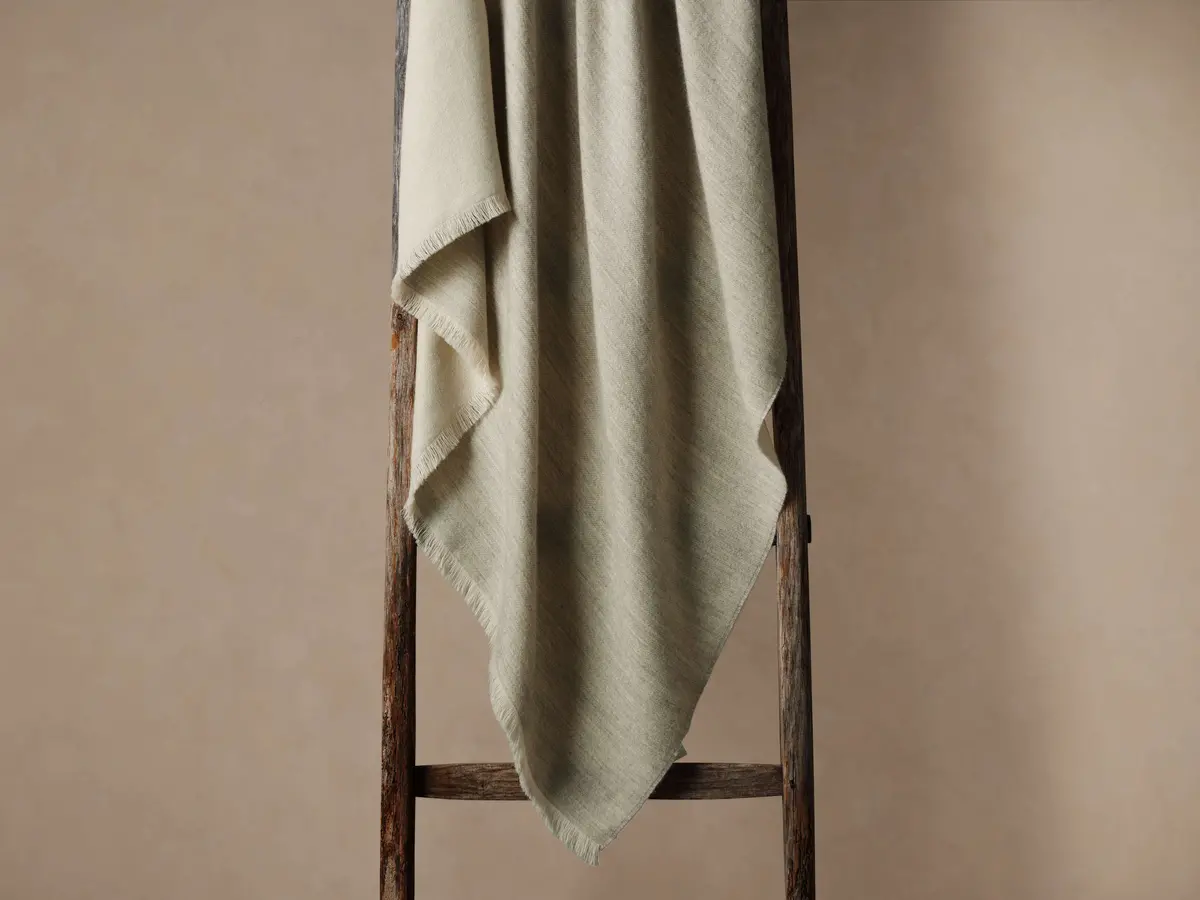 Baby Alpaca Throw In Fog 1