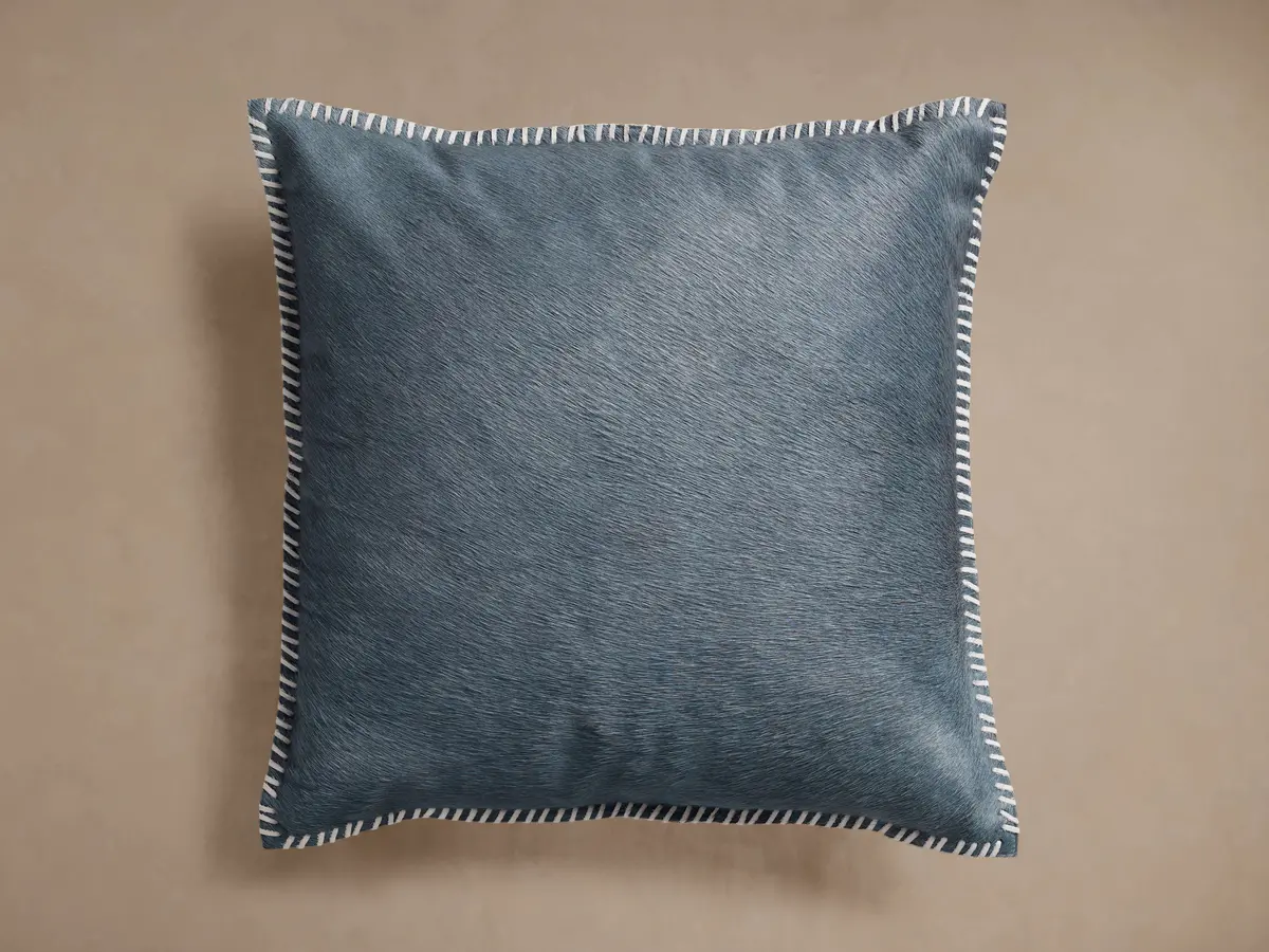 Whipstitch Hide Pillow 1