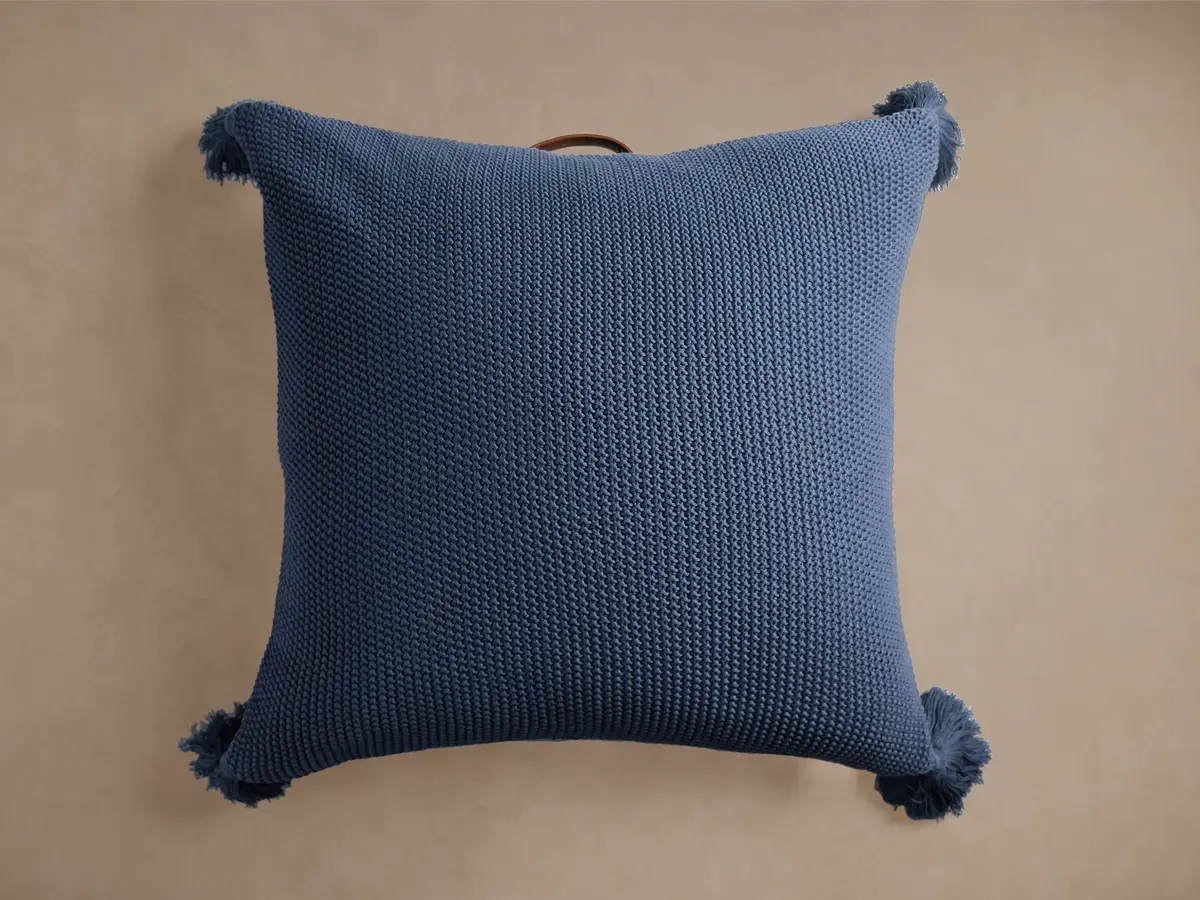 Cotton Knit Floor Pillow 1