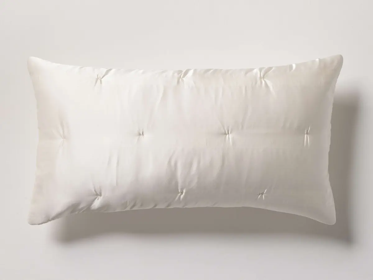 Hand-Tucked Silk Sham 1