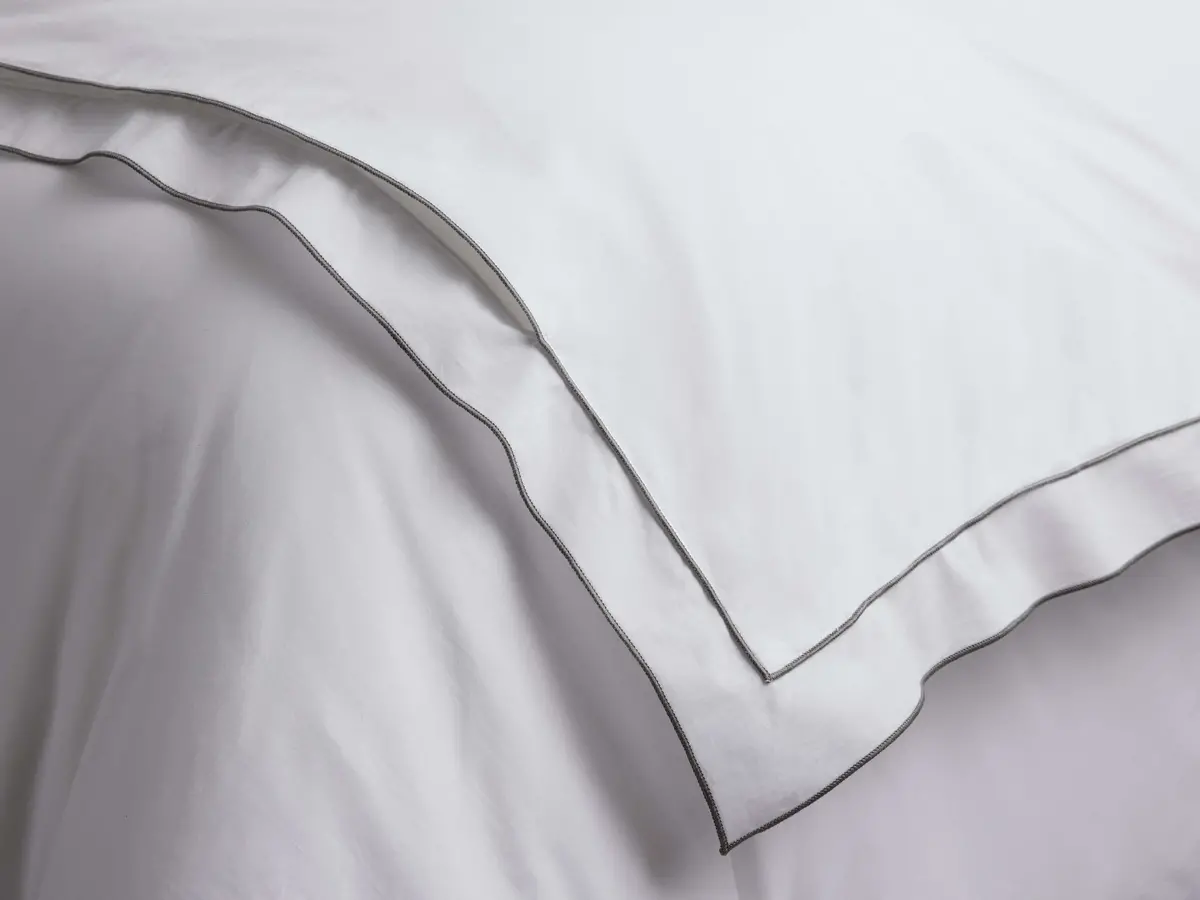 Italian Embroidered Percale Duvet 1