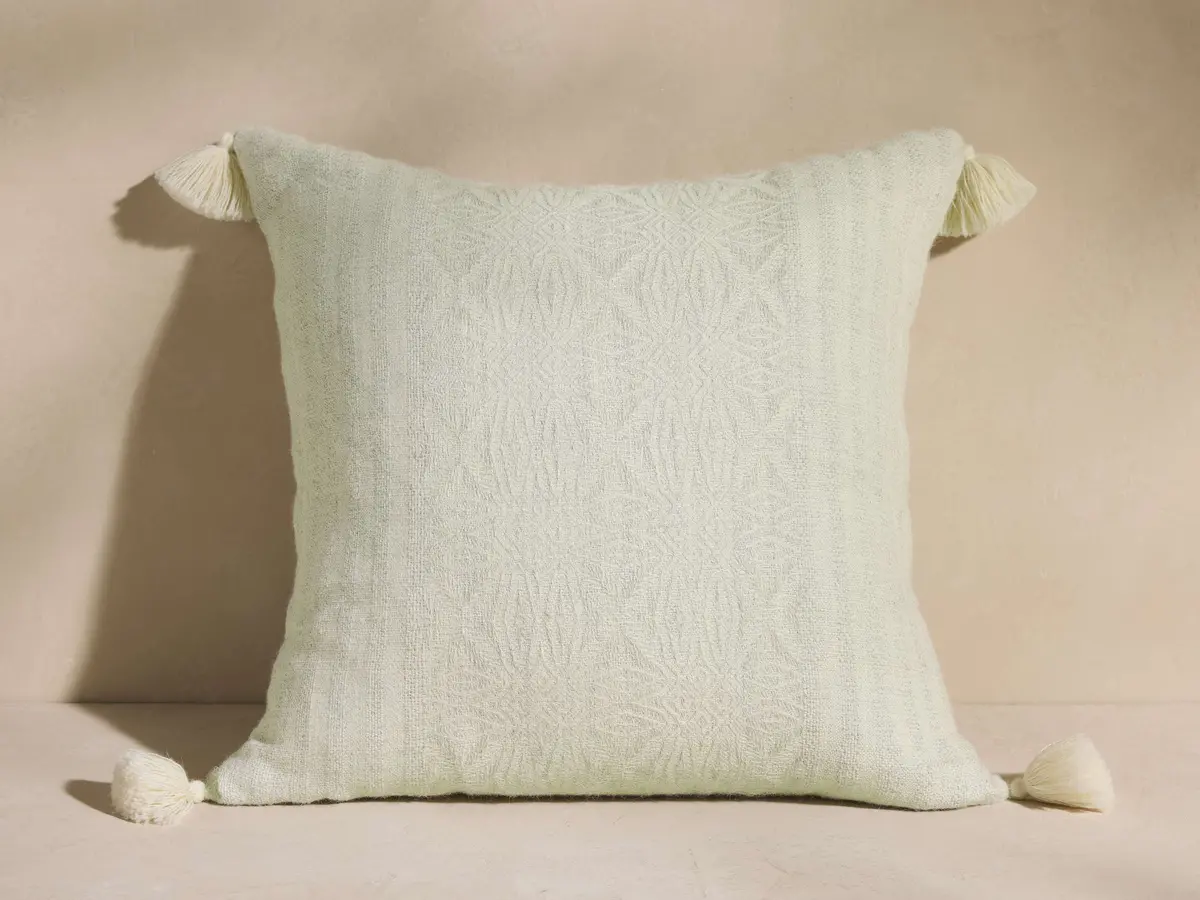 Madera Alpaca Tassel Pillow 1