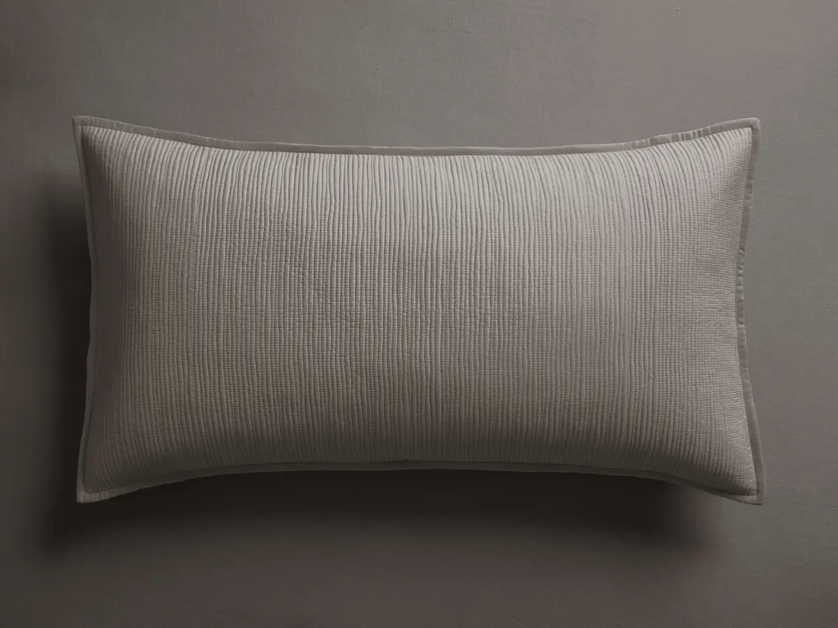 Mira Voile Sham In Mink 1