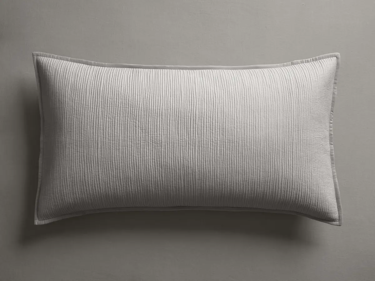 Mira King Voile Sham In Mist 1