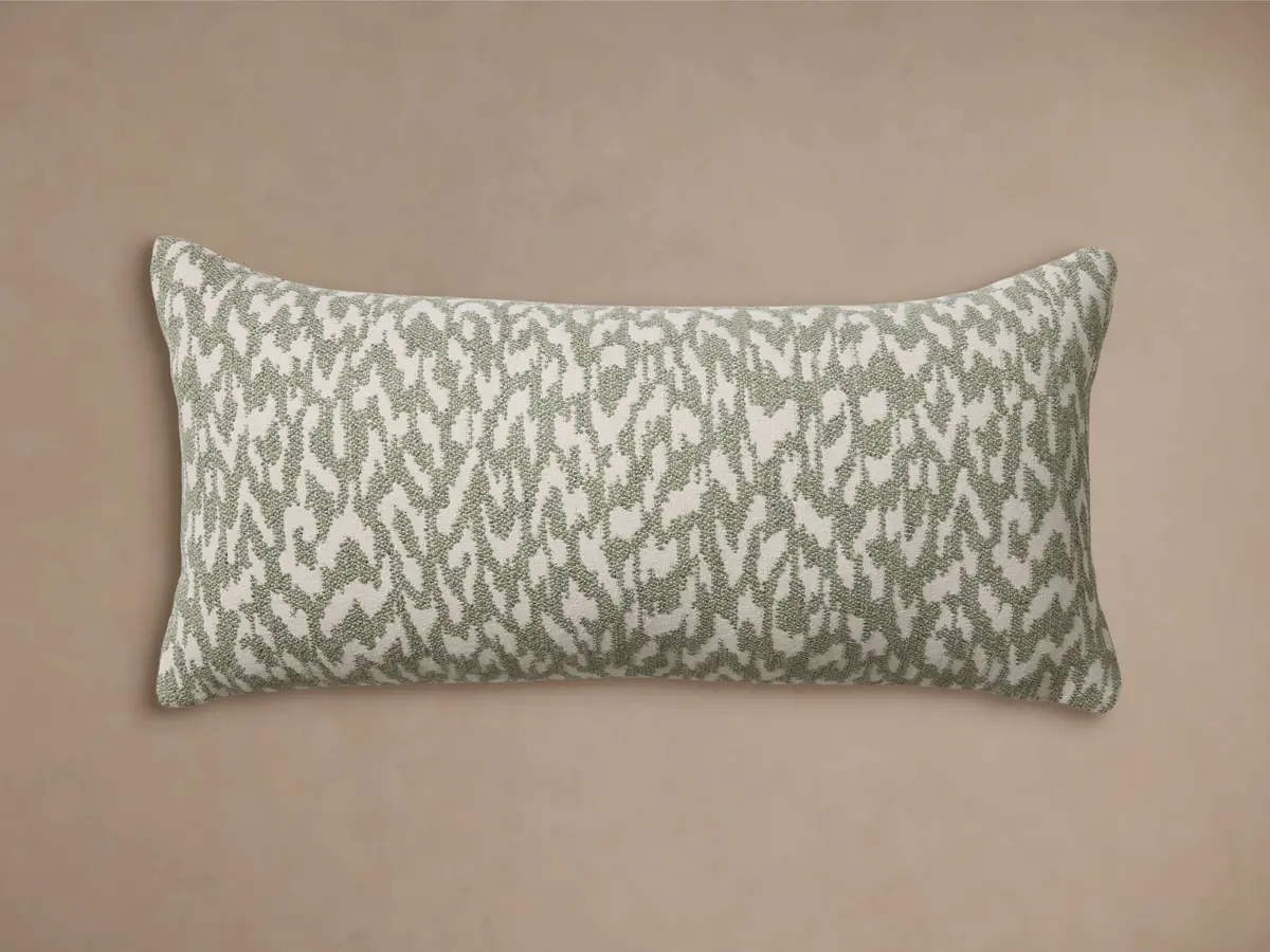 Ceylon Outdoor Lumbar Pillow Cover 1