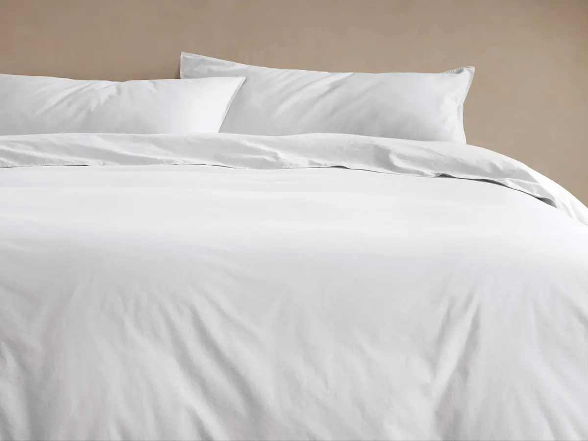Italian Garment-Dyed Percale Duvet Set 1