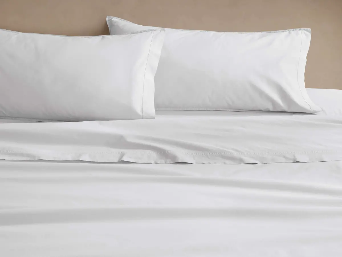Italian Garment-Dyed Percale Sheet Set 1