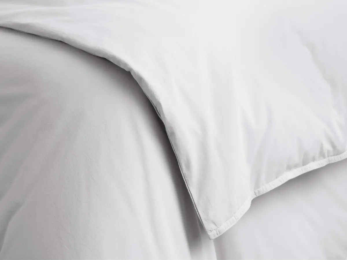 Italian Garment-Dyed Percale Duvet 1