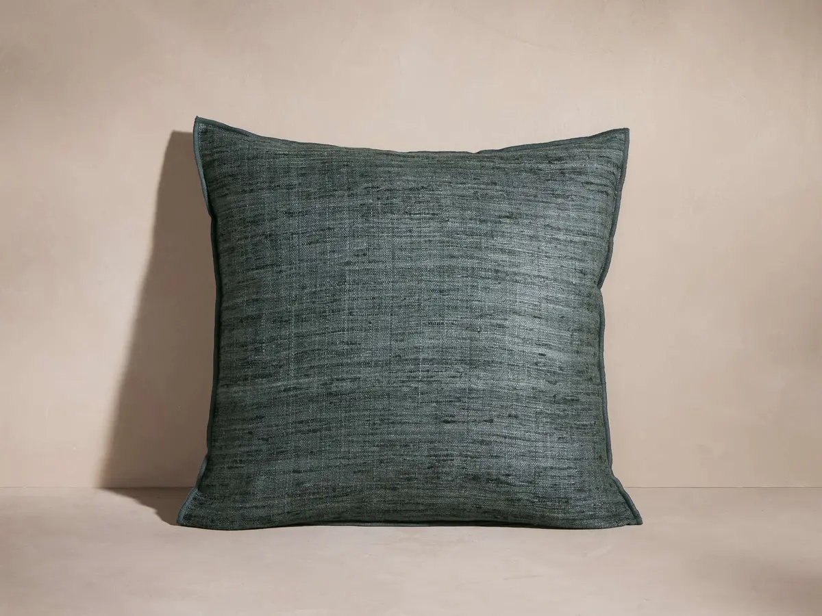 Raw Silk Pillow 1