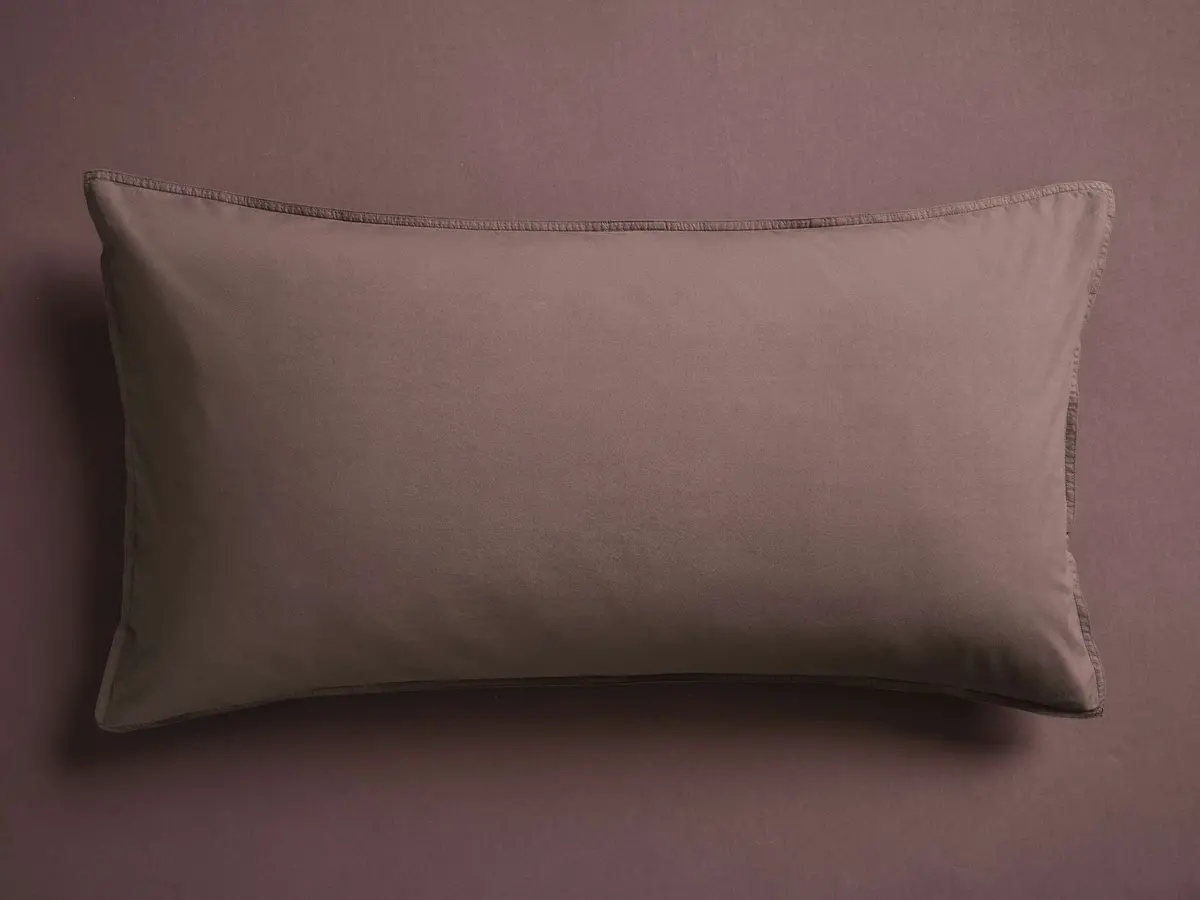 Italian Garment-Dyed Sateen Sham 1