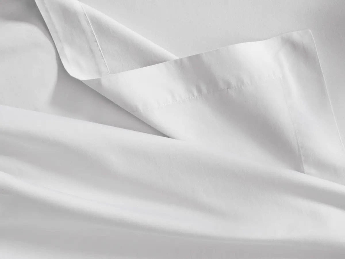 Italian Garment-Dyed Sateen Flat Sheet 1