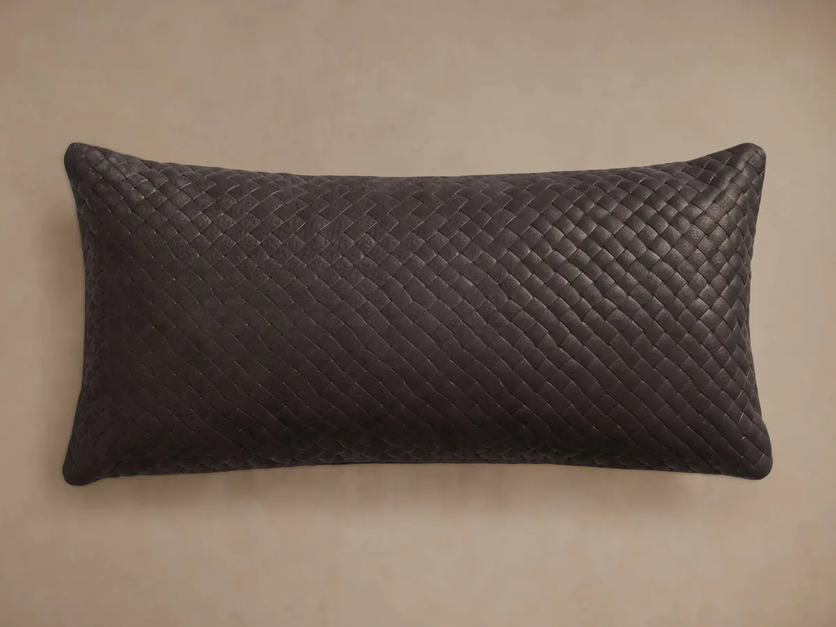 Treccia Woven Lumbar Pillow 1