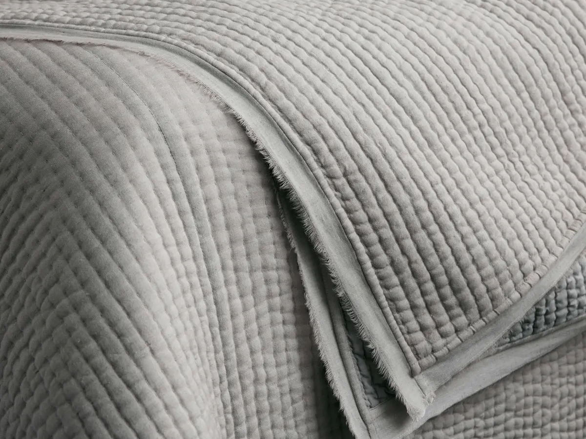 Tulaya Cotton Quilt In Fog 1