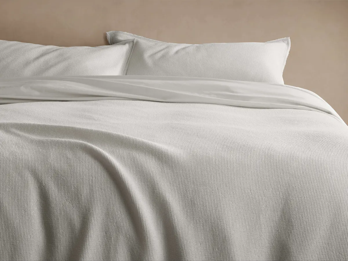 Washed Waffle Duvet Set 1