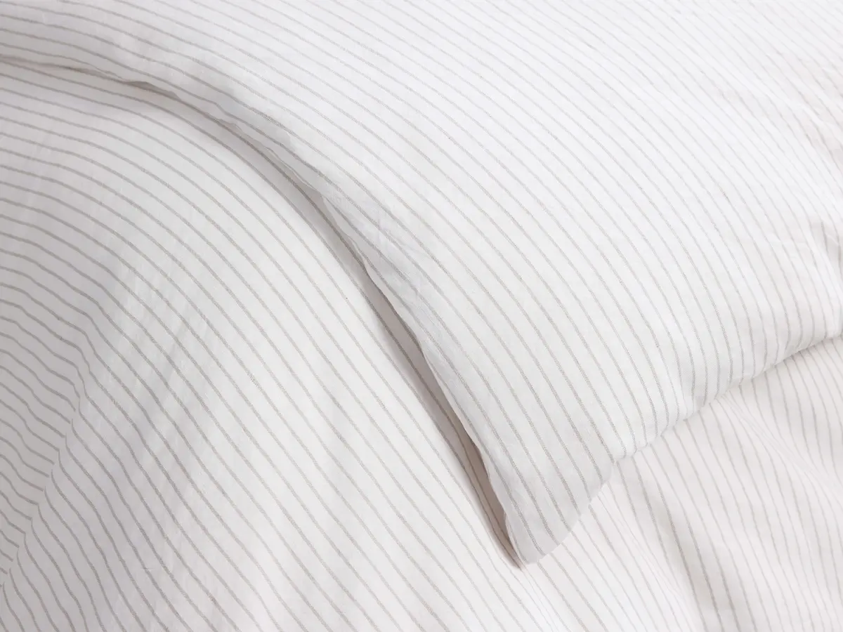 Italian Yarn-Dyed Linen Duvet Set 1