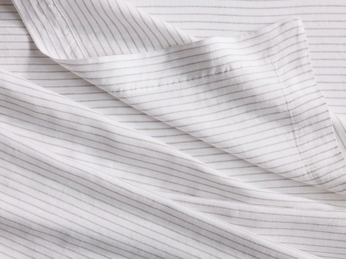 Italian Yarn-Dyed Linen Sheet Set 1