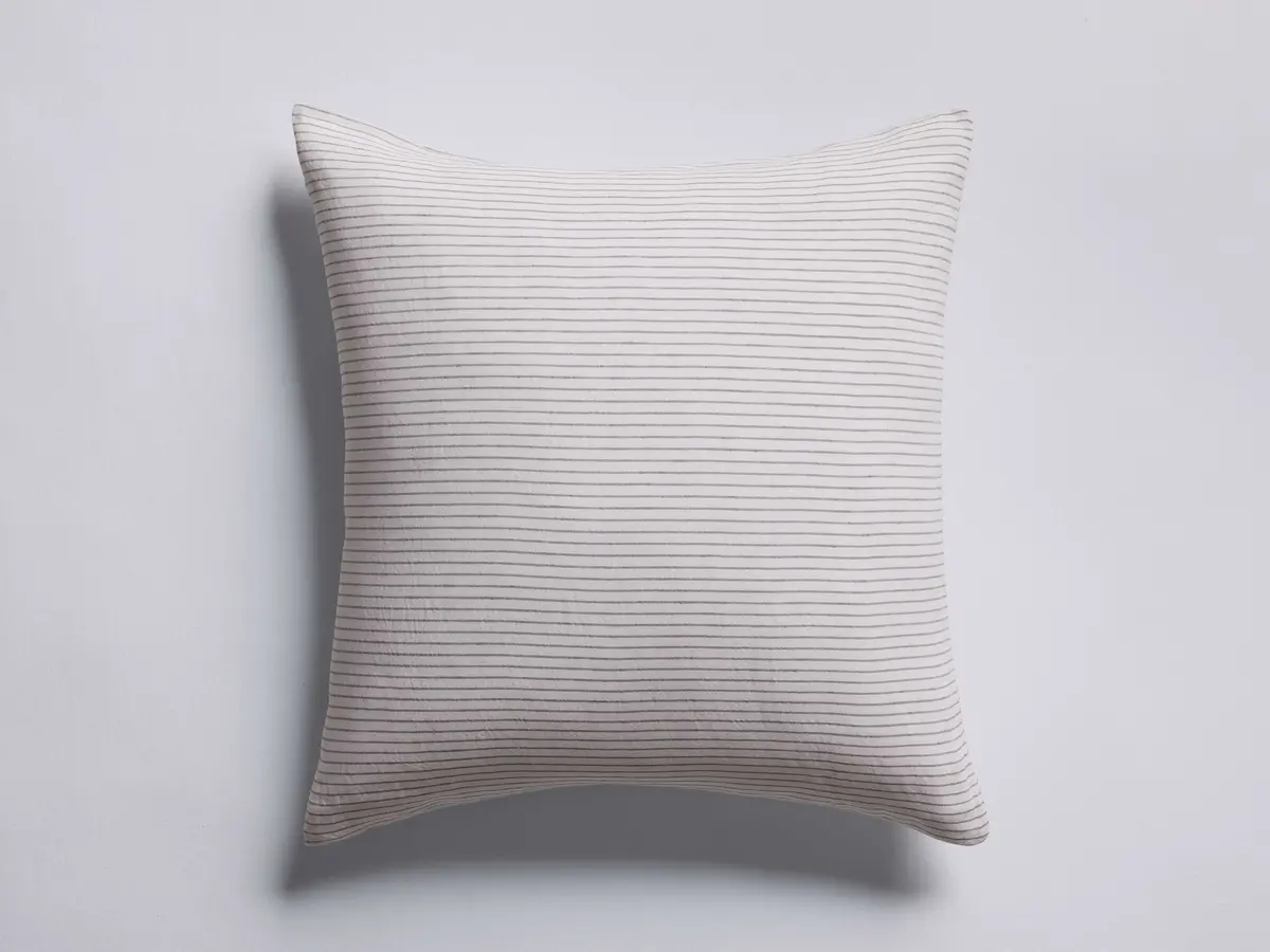 Italian Yarn-Dyed Stripe Sham 1