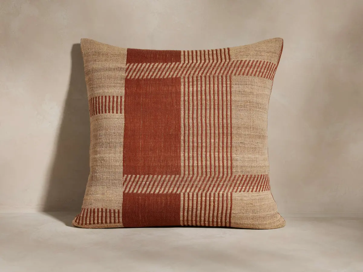 Ynez Check Pillow 1