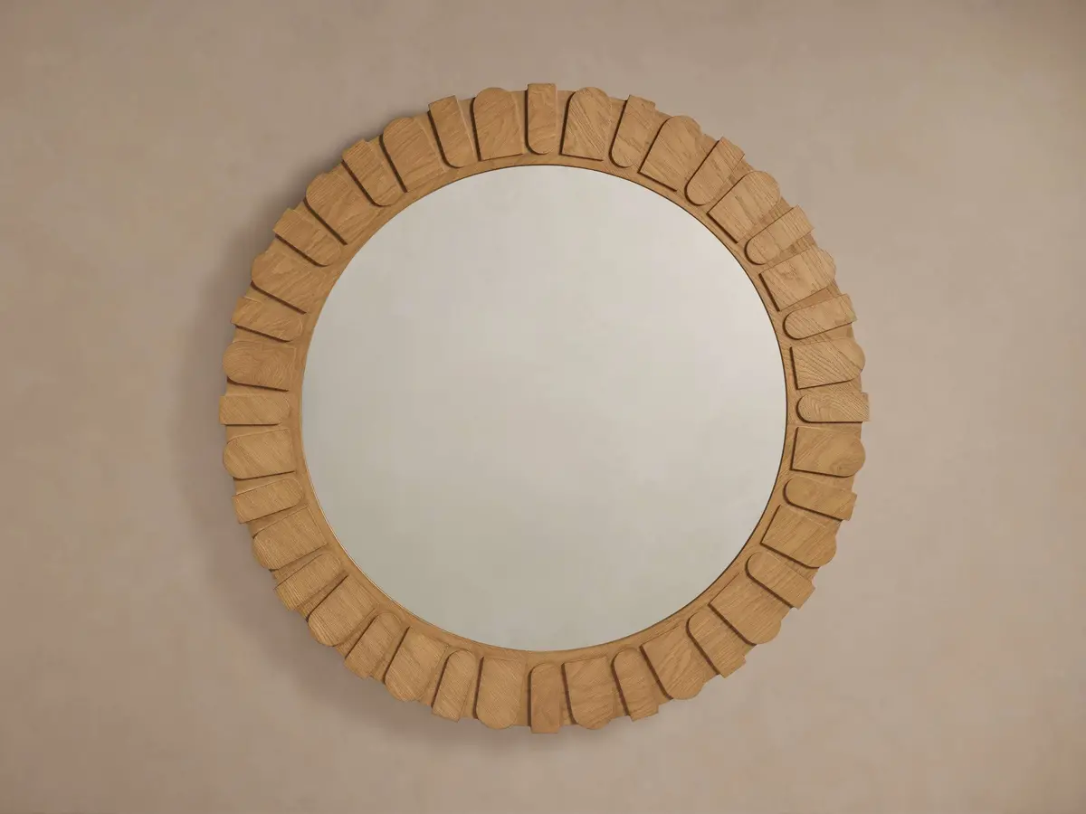 Carson Round Wall Mirror 1